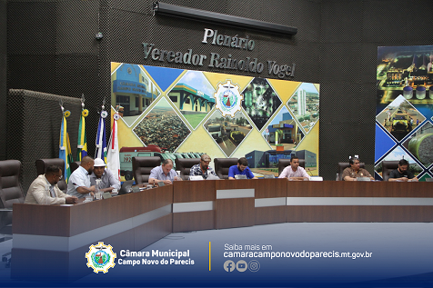 Câmara de Vereadores realiza segunda Sessão Ordinária com diversos requerimentos em pauta