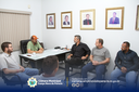 Câmara recebe visita de Presidente do Legislativo de Comodoro Câmara recebe visita de Presidente do Legislativo de Comodoro