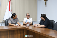 Deputado Estadual visita Campo Novo do Parecis ao lado dos vereadores Gringo e Dricka Lima