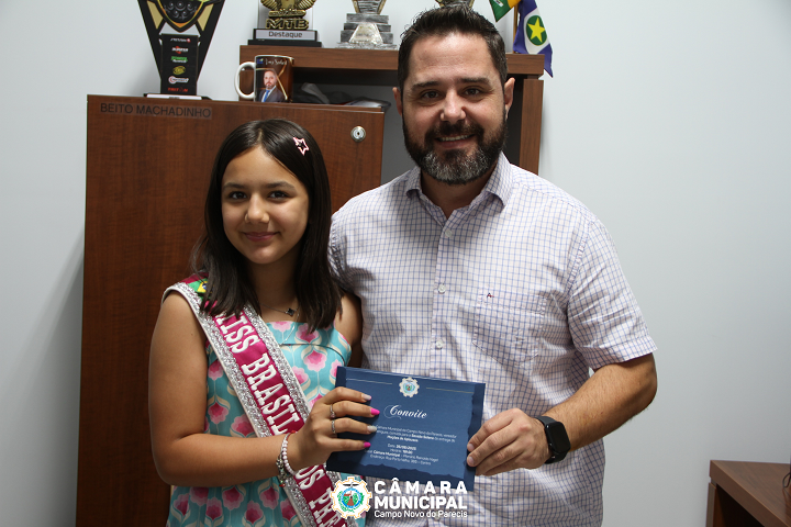 Miss Camponovense será homenageada com Moção de Aplausos