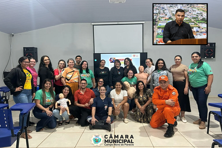 Profissionais da rede municipal de ensino recebem treinamento de primeiros socorros