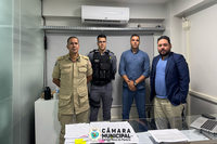 Vereador Baioto discute Atividade Delegada com Executivo e representantes da segurança pública