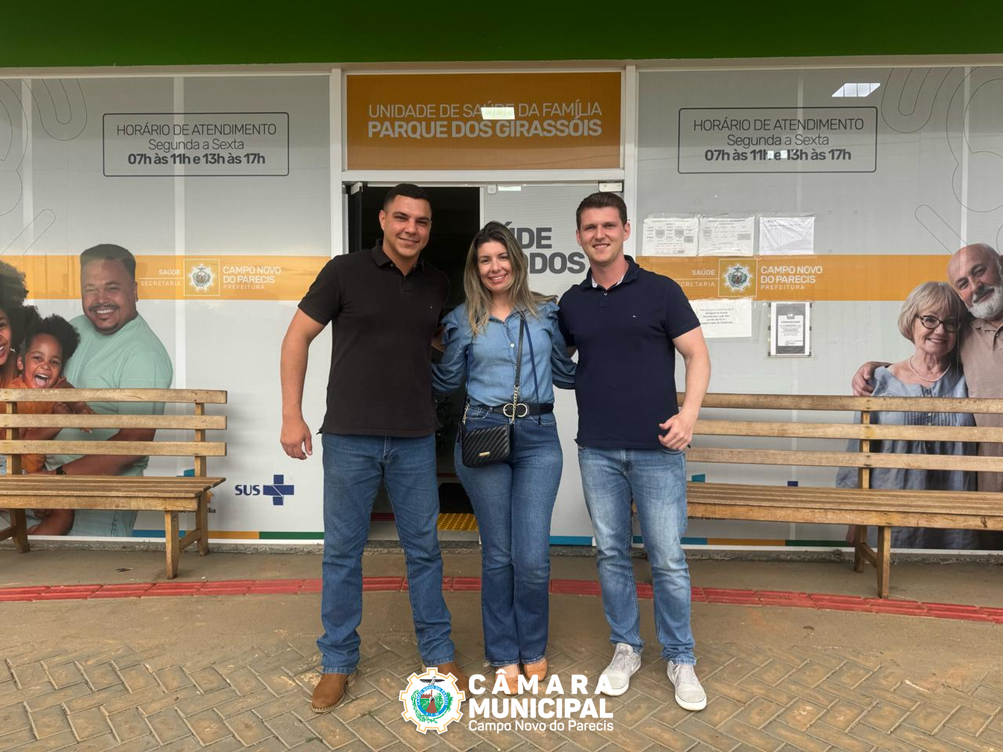 Vereador Baioto solicita melhorias em Unidade de Saúde do bairro Parque dos Girassóis