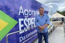 Vereador Elias Barriga realiza visita a carreta do programa “Agora Tem Especialista” em Várzea Grande