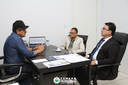 Vereador Milton recebe representantes do sindicato e discute projetos para servidores públicos Vereador Milton recebe representantes do sindicato e discute projetos para servidores públicos