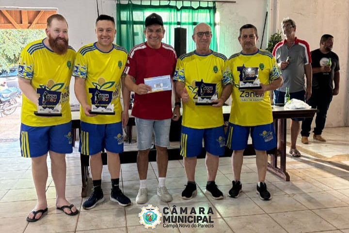 Vereador Milton Soares participa de evento de bocha no município