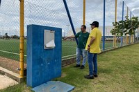 Vereador Milton Soares realiza vistoria em ginásios esportivos e acompanha medidas de segurança