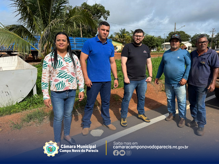 Vereadores acompanham demandas de moradores no Distrito Marechal Rondon