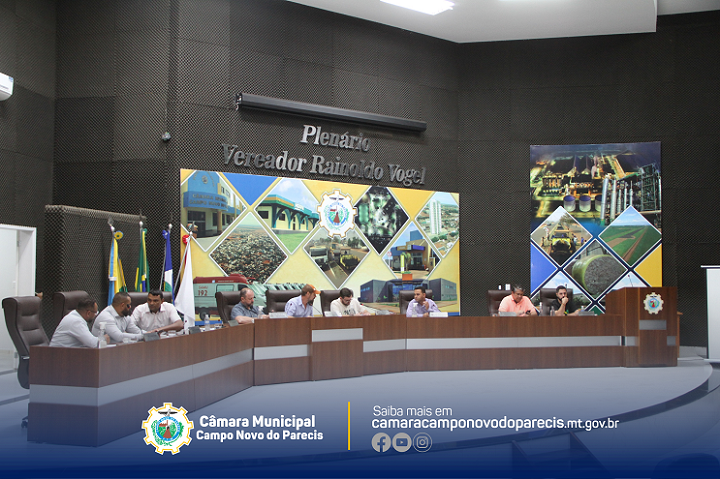 Vereadores Camponovenses realizam Sessão Ordinária