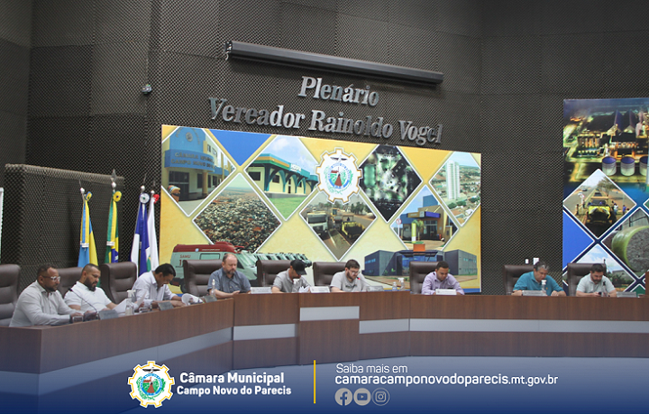 Vereadores discutem e aprovam projetos em Sessão Ordinária