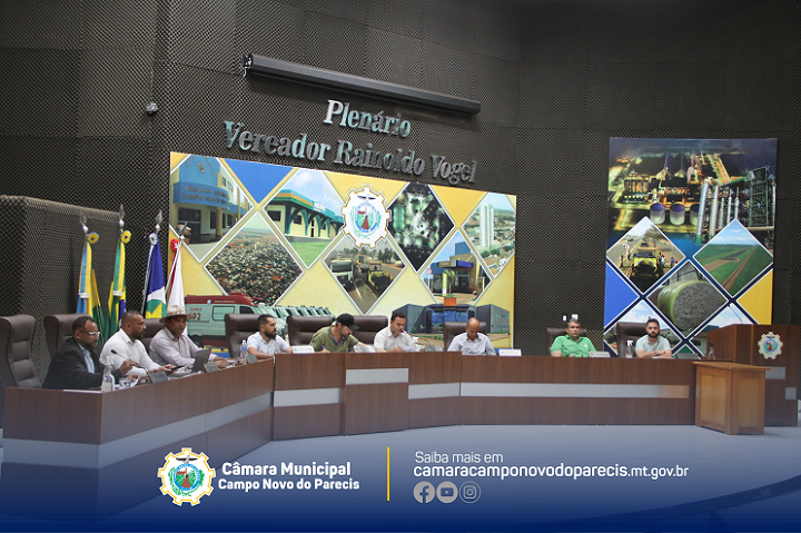 Vereadores discutem extensa pauta em Sessão Ordinária na Câmara Municipal