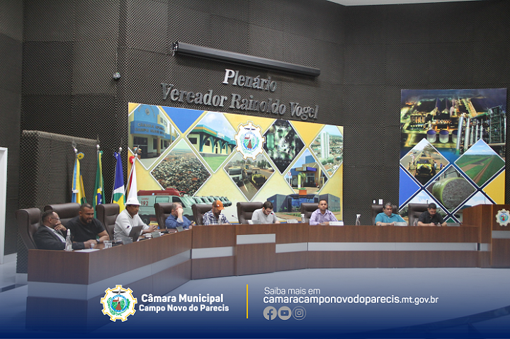 Vereadores discutem pauta de Sessão Ordinária e realizam entrega de Moções de Aplausos