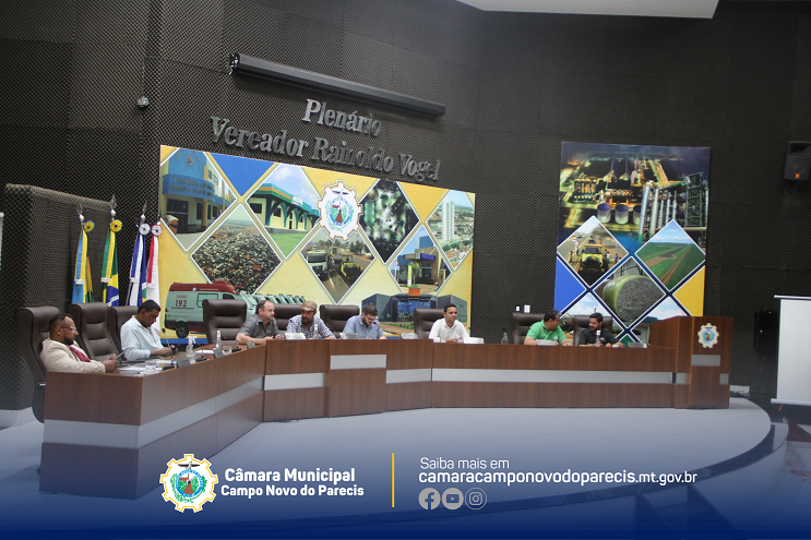 Vereadores discutem projetos em Sessão Ordinária