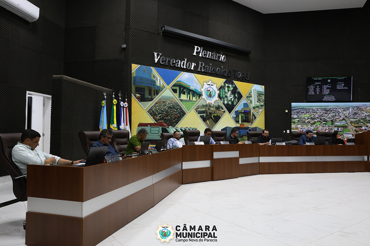 Vereadores realizam 19° Sessão Ordinária 