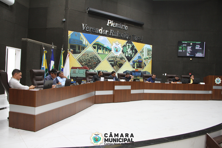 Vereadores realizam Sessão Ordinária e debatem extensa pauta