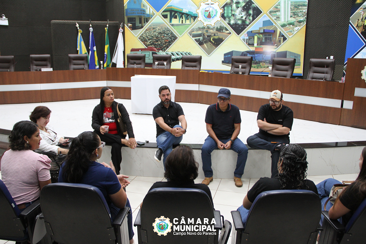 Vereadores recebem diretoria da ADCANP em busca de auxílio com repasses financeiros