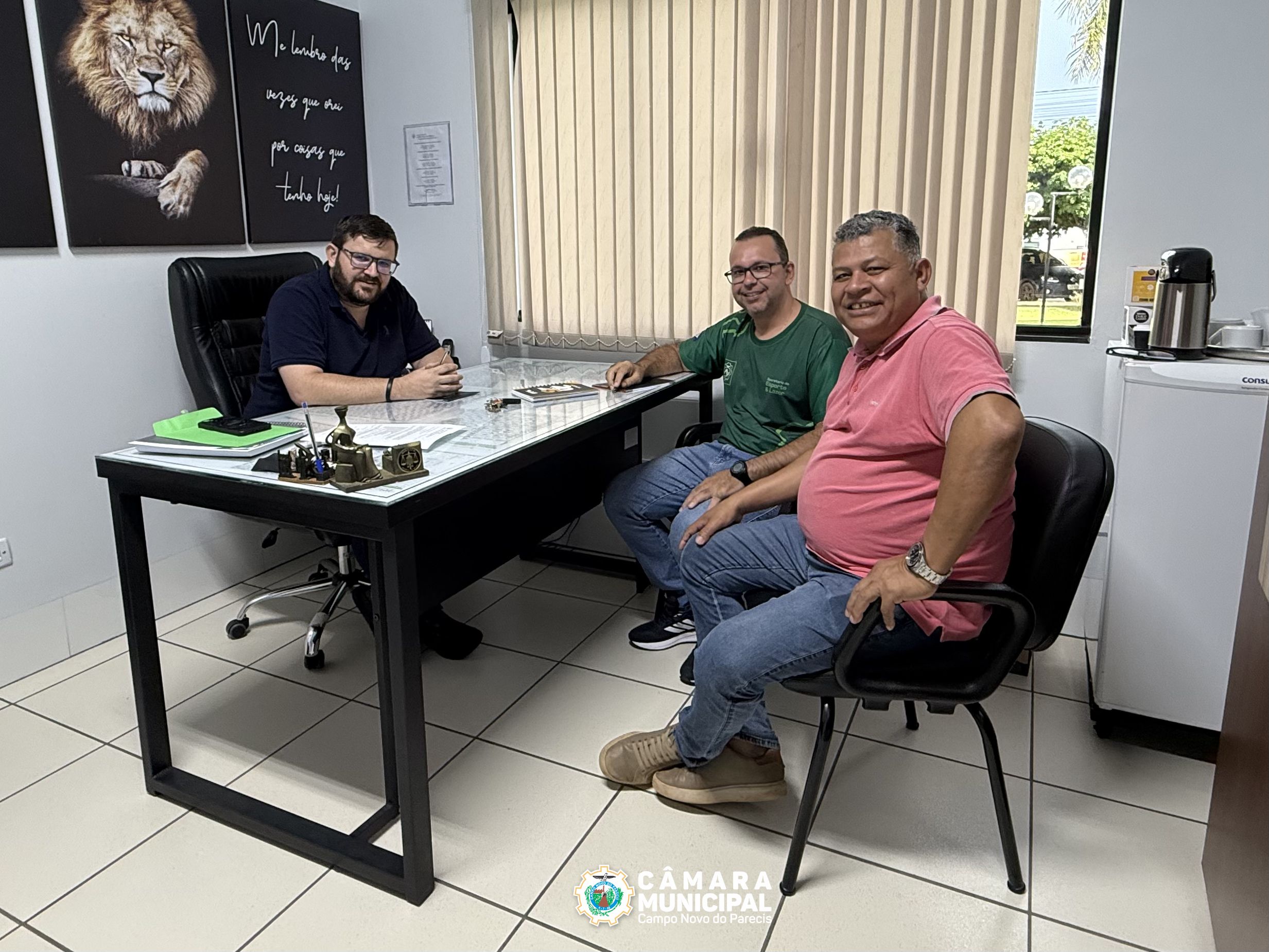 Vereadores se reúnem com secretário para fortalecer ações de esporte e lazer no município